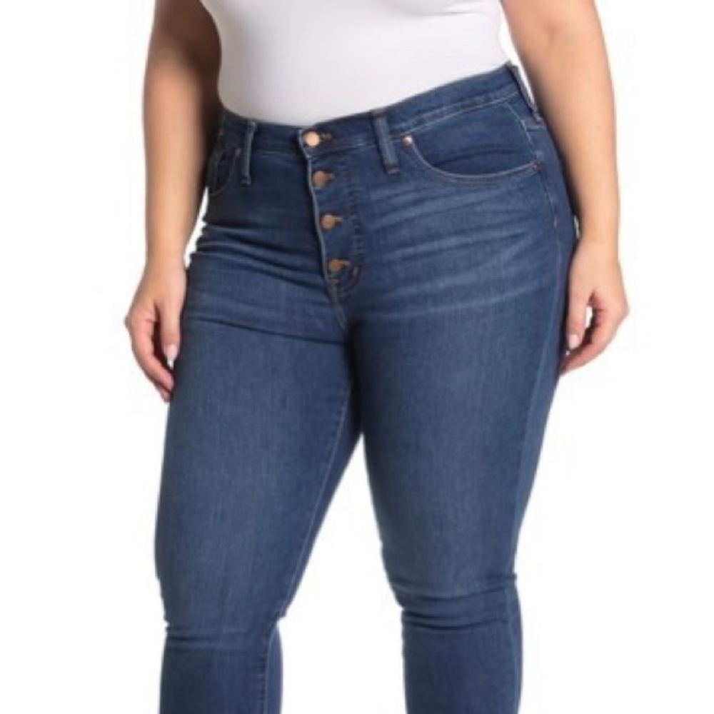 Madewell 9” Button Fly Jeans